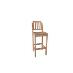 Bar Chair 65 Slatted Back